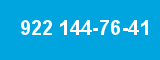 922 144-76-41 922 144-76-41